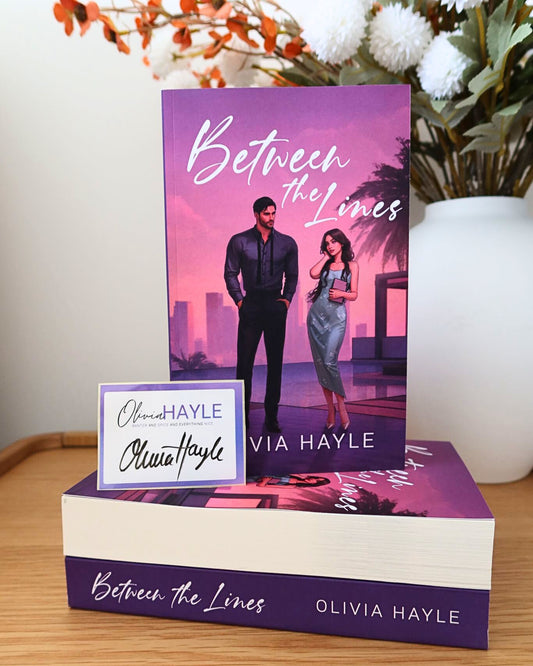 Between the Lines (Paperback + SIGNED Bookplate)