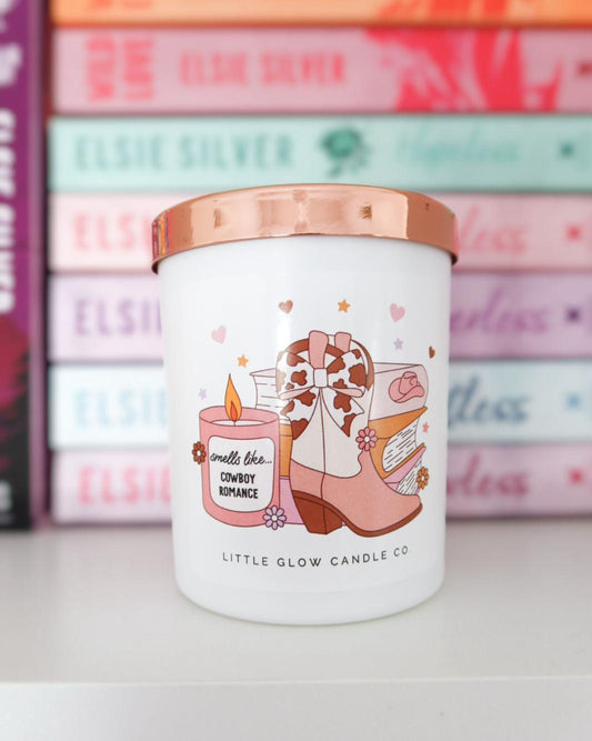 Smells Like Cowboy Romance | Bookish Candle