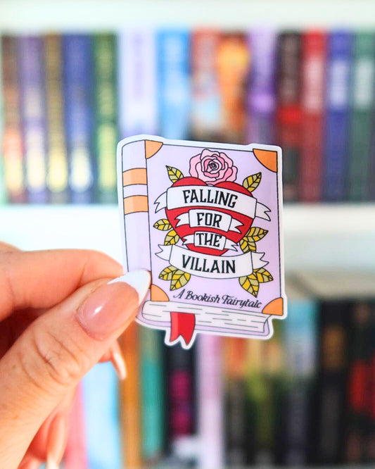 Falling For the Villain | Bookish Sticker