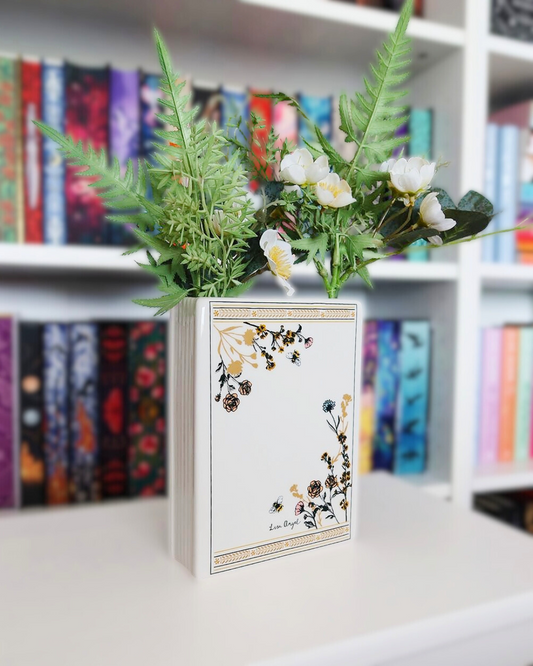 Ceramic Little Book of Flowers Vase