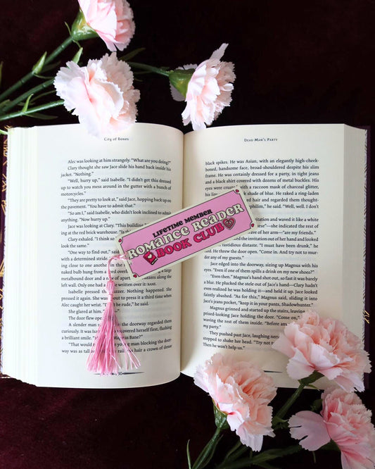 Romance Book Club Bookmark