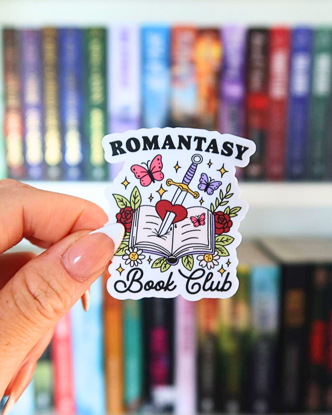 Romantasy Book Club | Bookish Sticker