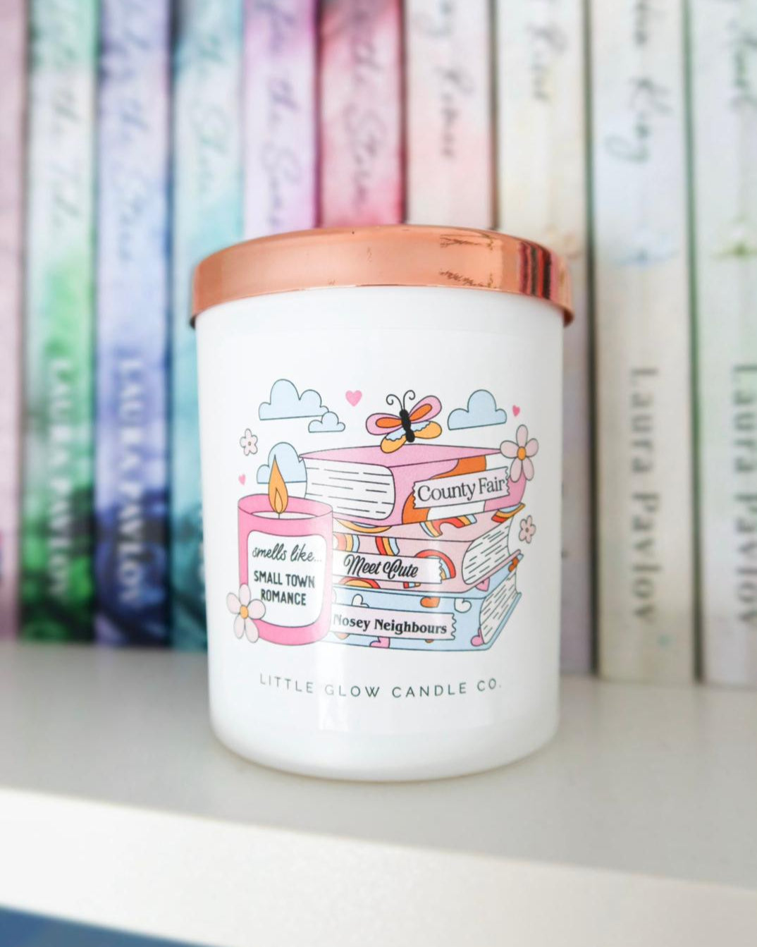 Smells Like Small Town Romance | Bookish Candle
