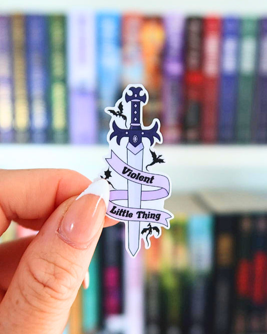 Violent Little Thing | Bookish Sticker