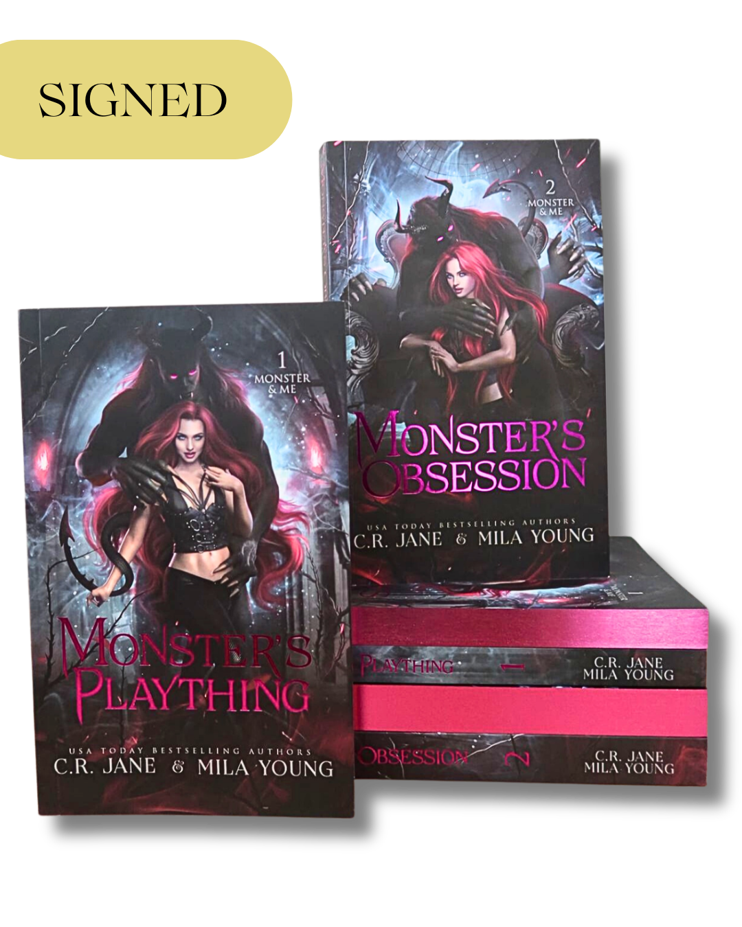 Monster & Me Duet SIGNED Special Editions Bundle