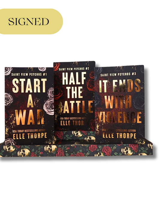 Saint View Psychos Trilogy SIGNED Special Edition Set