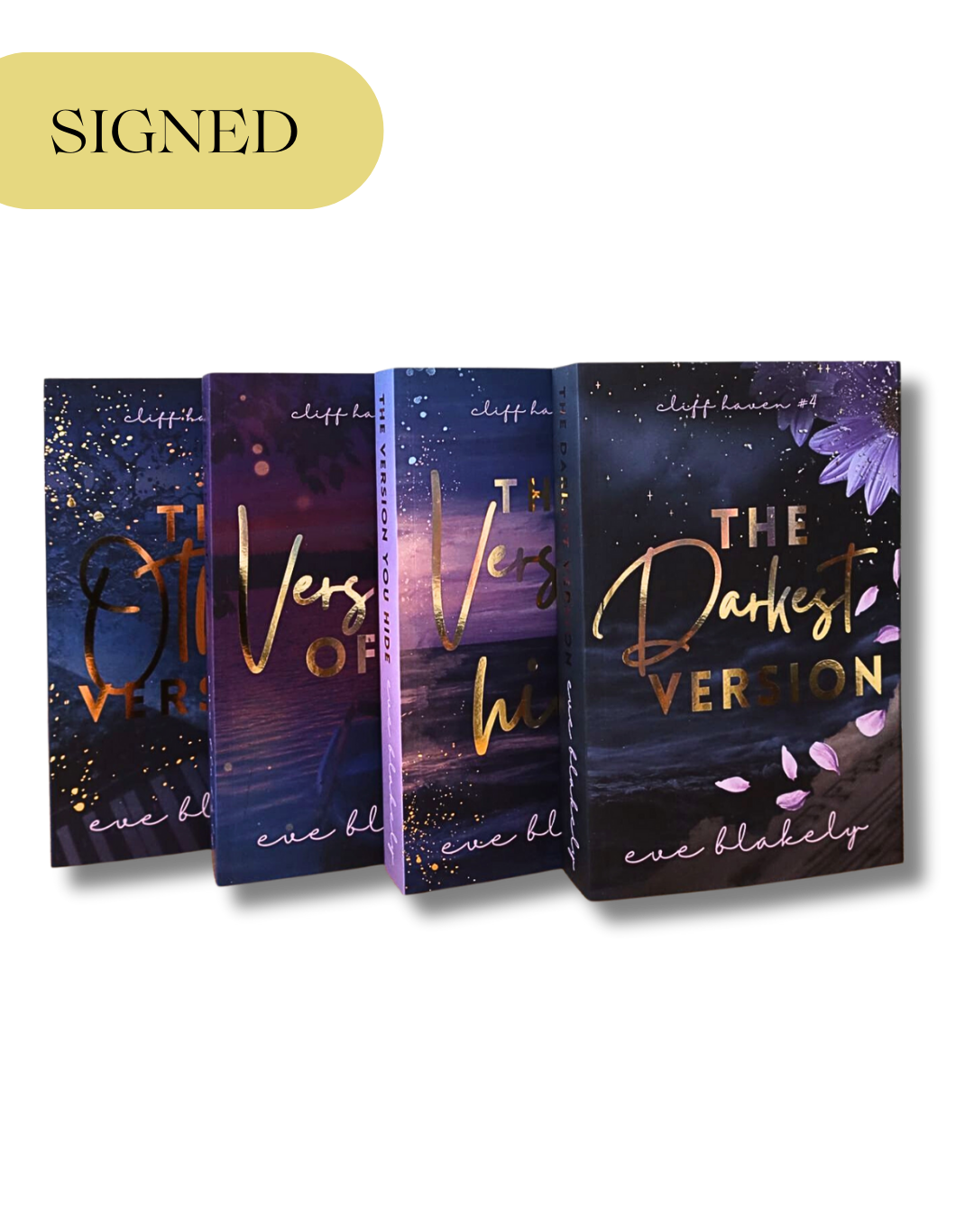 Cliff Haven Complete SIGNED Special Edition Set