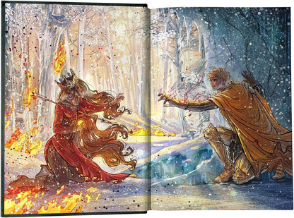 Grim and Oro: Dueling Crowns Edition (A Lightlark Saga Deluxe Companion Book)