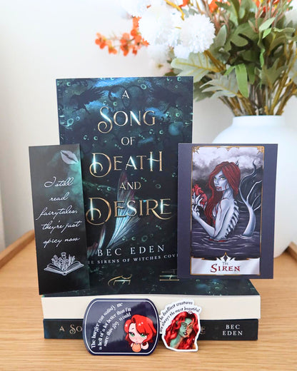 A Song Of Death And Desire SIGNED Paperback