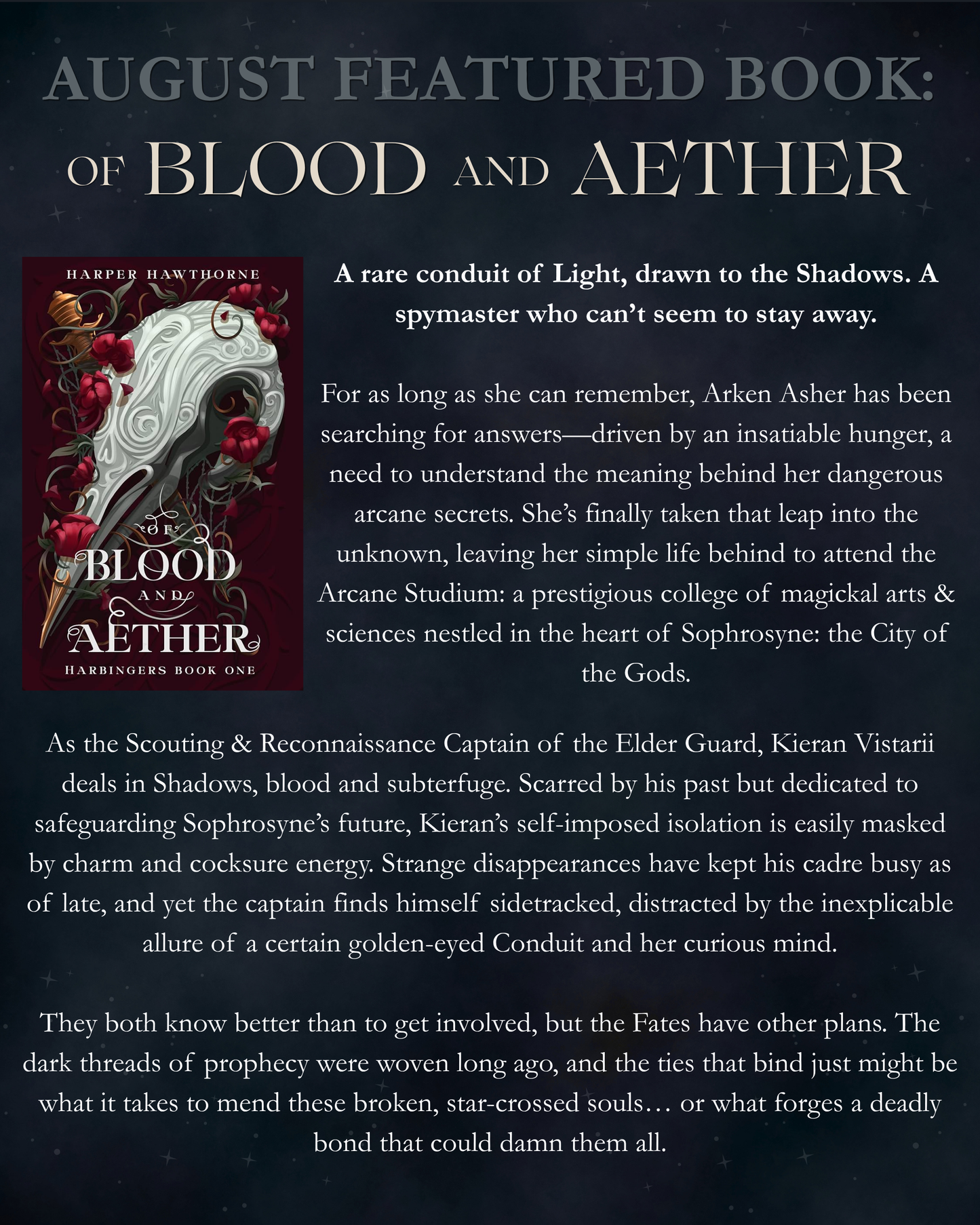 Of Blood and Aether Exclusive Special Edition (August Box)
