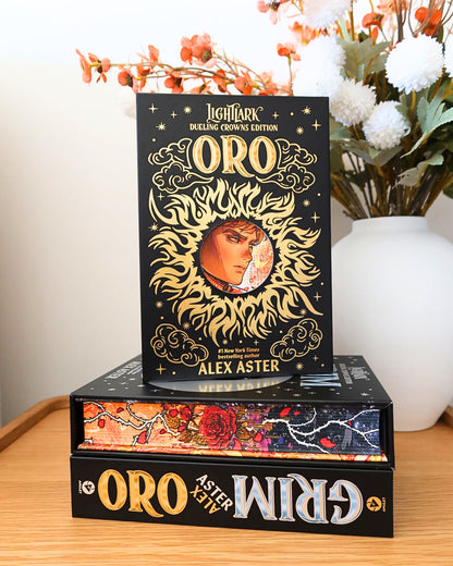 Grim and Oro: Dueling Crowns Edition (A Lightlark Saga Deluxe Companion Book)