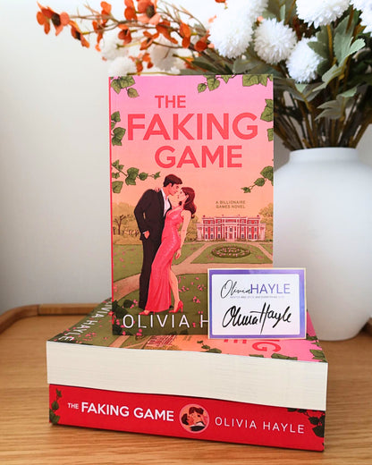 The Faking Game (Paperback + SIGNED Bookplate)