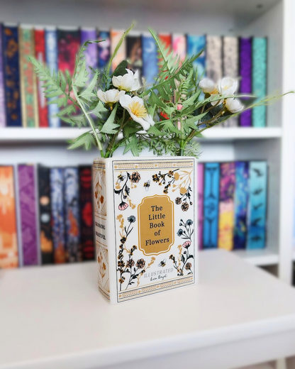Ceramic Little Book of Flowers Vase
