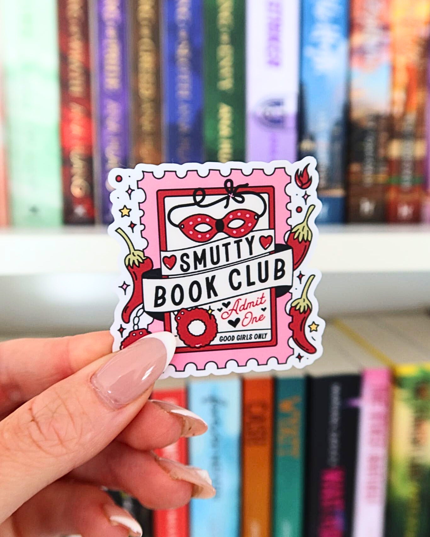Smutty Book Club | Bookish Sticker