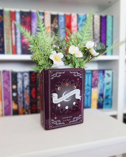 Ceramic Celestial Book Vase
